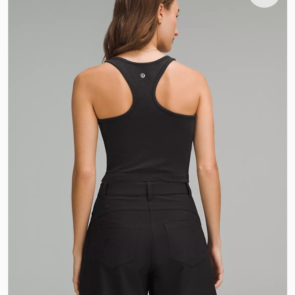 Ebb to Street Cropped Racerback Tank Top